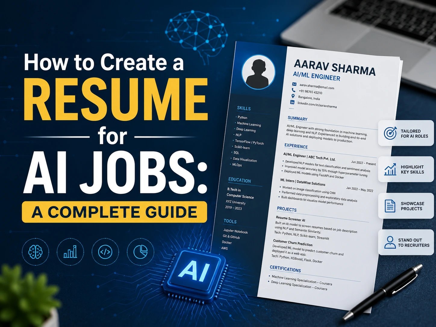 How to Create a Resume for AI Jobs: A Complete Guide